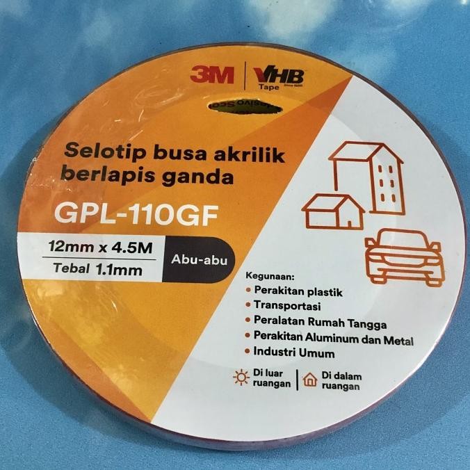 

DOUBLE TAPE VHB 3M 12mmx4.5mm murah