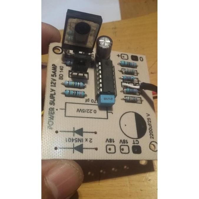 KIT Variable Adjustable Volatge Regulator LM723 LM 723 5 Ampere