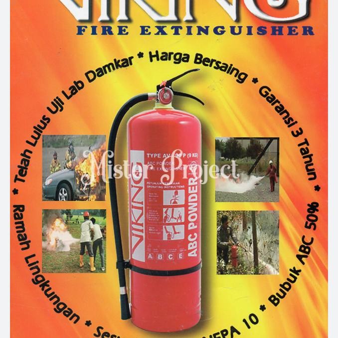 Apar Viking 6Kg/Alat Pemadam Api/Abc Powder New Stok
