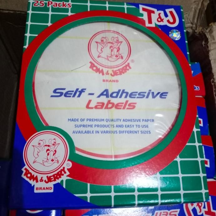 

label 121 tom & jerry murah