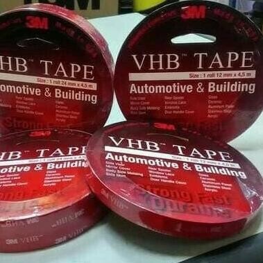 

Double Tape 3M VHB 4900 size 12mm x 4.5 mtr murah