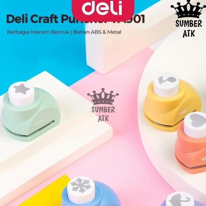 

Deli Pembolong Kertas Berbagai Bentuk / Paper Cutting Embossing / Craft Puncher DIY Bentuk Hati Snow TA901 murah