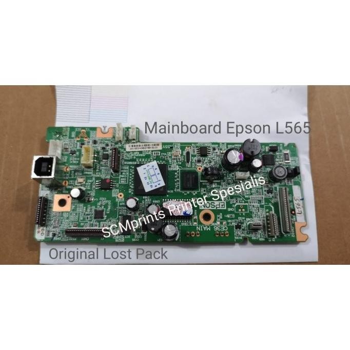 Mainboard Epson L565 Print Copy Scan Wifi Board Printer L-565 Murah Co