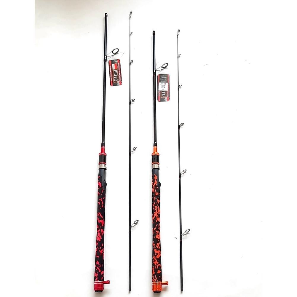 Joran Pancing CARBON SOLID ELITO  IZANAMI ATTACK 165 dan 180 MARIT FUL FUJI Kualitas KUAT dan MURAH