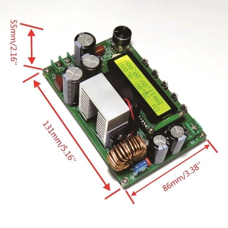MPPT DPX800S 120V 15A DC-DC Step Up Modul Booster NC CV CC Output CNC