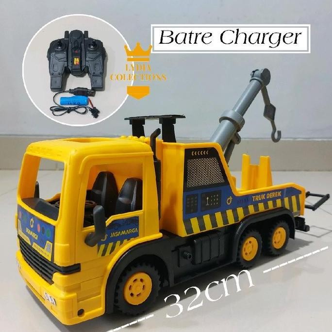 Murah Mainan Rc Truk Derek Truk Towing Jumbo Mobil Mobilan Remot Kontrol