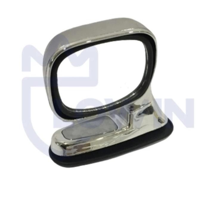 Berkualitas Spion Tanduk / Kap Mesin Mobil Universal Hitam Chrome Spot Mirror Blind Spot Murah
