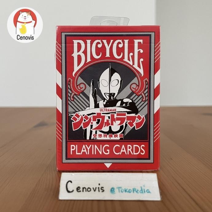Grosir Bicycle Ultraman Playing Cards - Kartu Remi Anime Impor