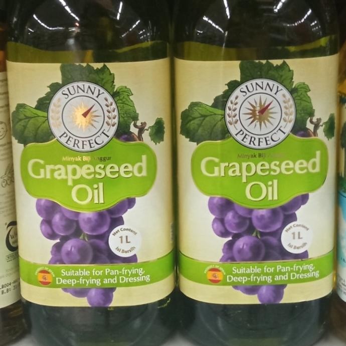 

siap kirim] sunny perfect grapeseed oil 1 L