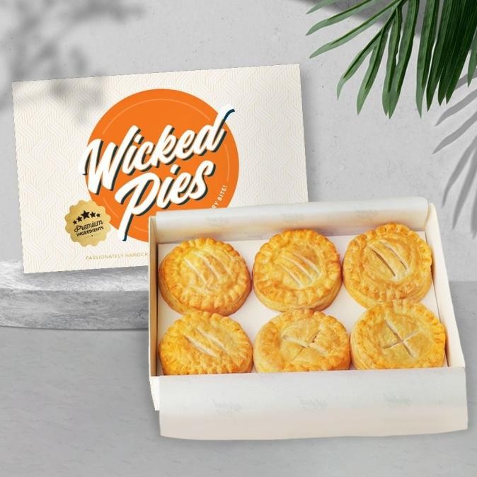 

Wicked Pies | Fresh Pies 1 box isi 6 pcs