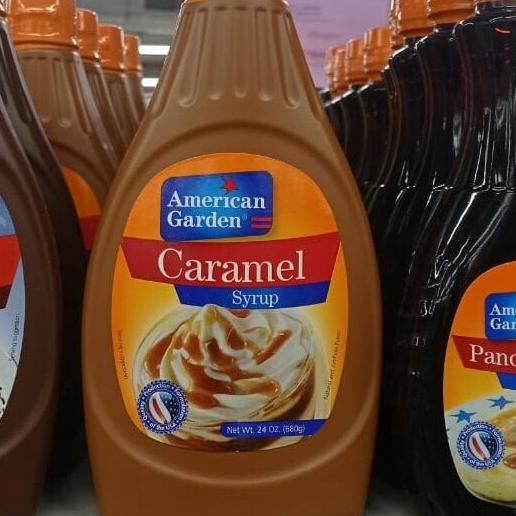 

*$*$*$*$] american garden caramel syrup 680gr