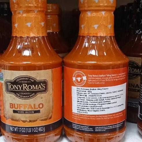 

!!!!!!] tony romas buffalo wing sauce barbeque 482gr