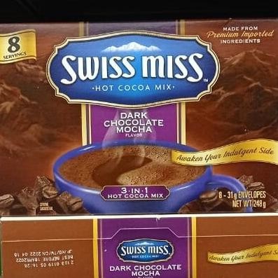 

*$*$*$*$] swiss miss hot cocoa dark chocolate mocha 248gr