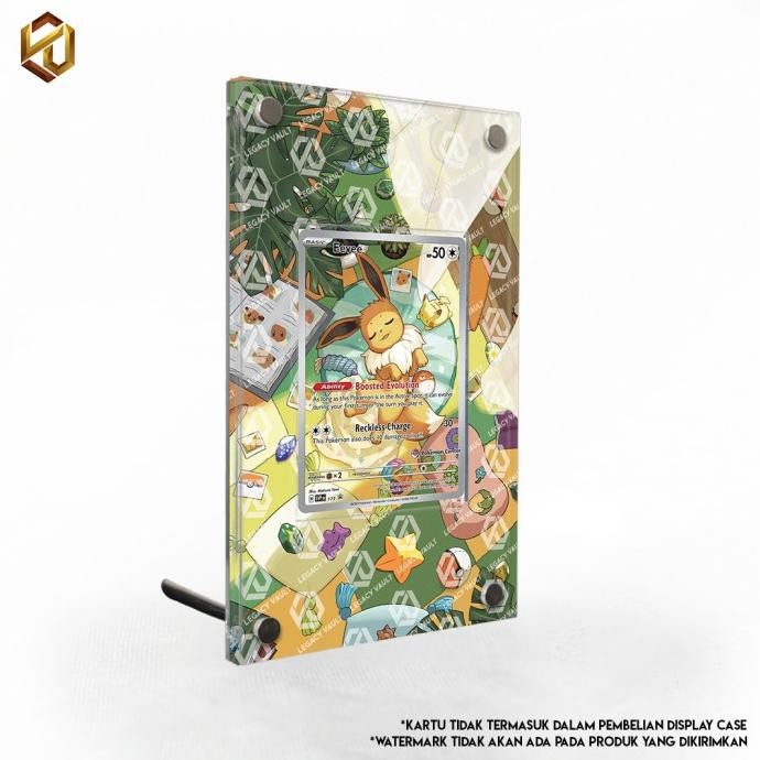 Promo Eevee Ar Promo Terastal Festival - Pokemon Extended Art Display Case - Legacy Vault
