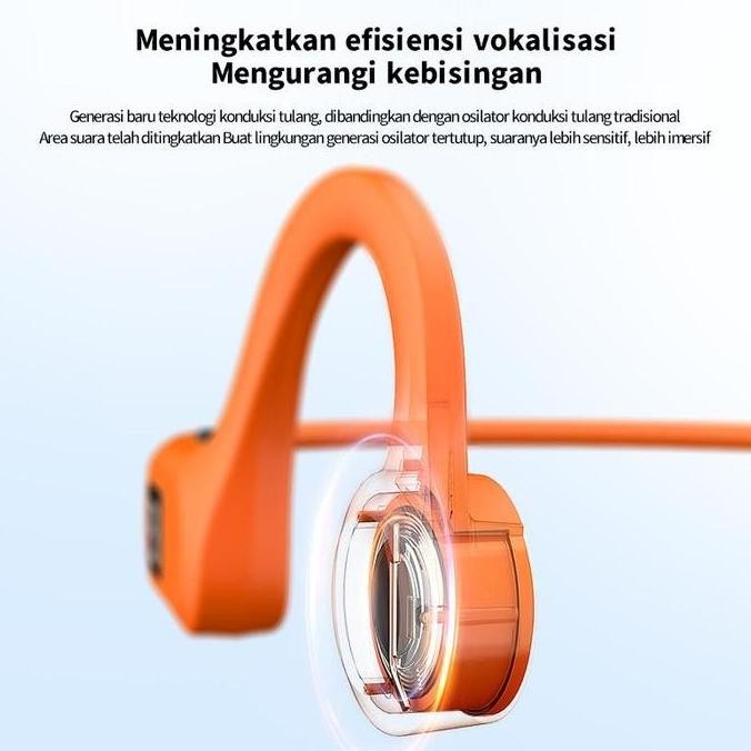 Grosir Bone Conduction Headphones Wiselion Wireless G3 Bluetooth Headphone Bone Conduction Earphone 