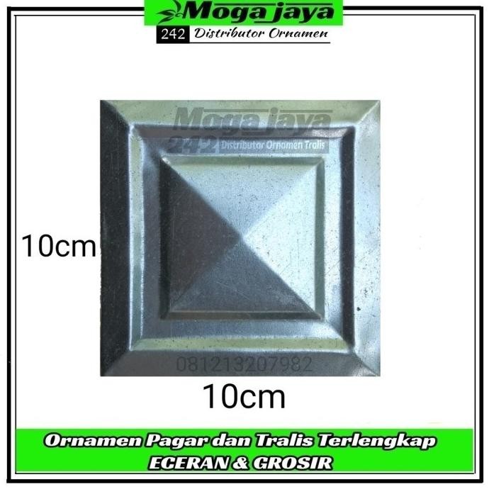 

[Good] tapak Piramida segi empat ornamen pagar tralis canopy balkon dll