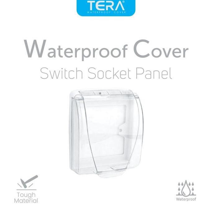 Promo TERA Waterproof Cover Penutup Pelindung Pengaman Panel Stop Kontak COD