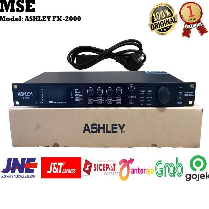 Efek Vocal Ashley Fx-2000 Fx2000 Fx 2000 Original Resmi Co