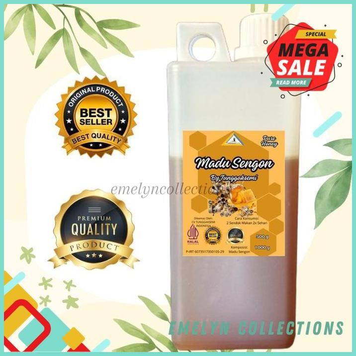 

TUNGGAKSEMI MADU MURNI ASLI NECTAR SENGON 1KG BERKUALIAS !