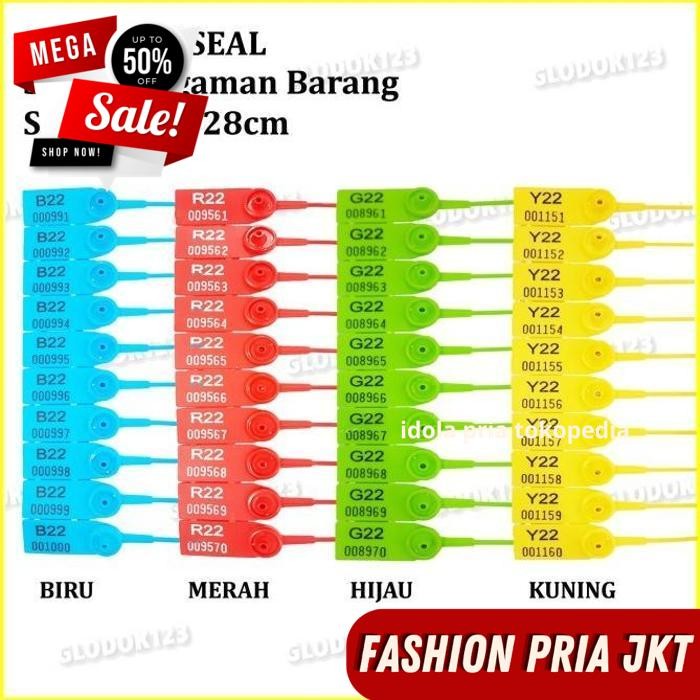 

SEGEL LOCIS SECURITY SEAL PLASTIK KOPER PANEL CONTAINER TRUK BANK TAG BY PRIA JKT KUALITAS PRODUK TERBAIK