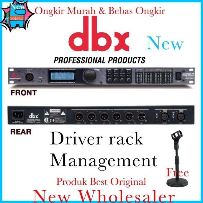 Driver Rack Dbx Pa Speaker Management Equaliser Crossover Efek Dbxpa Co