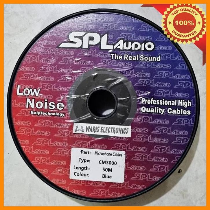[WAR] KABEL MIC STEREO ISI 3 SPL AUDIO CM3000 ROL 50M 50 METER