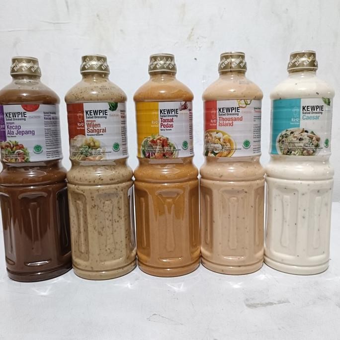 

Kewpie Salad Dressing 1Ltr / Wijen Sangrai Thousand Caesar Tomato Soy