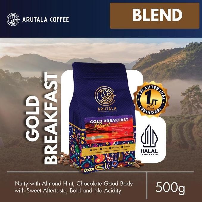 

Arutala Kopi Gold Breakfast Blend 500 Gram