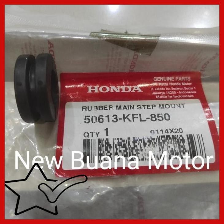 [KEB] KARET DUDUKAN BESI BARSTEP SUPRA X125 KARISMA KARET HANDLE BAR SUPRA X125 KARISMA 50613-KFL-85