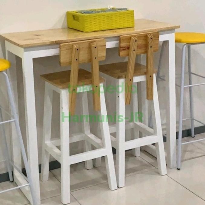 Meja Cafe Mini Bar Satu Set