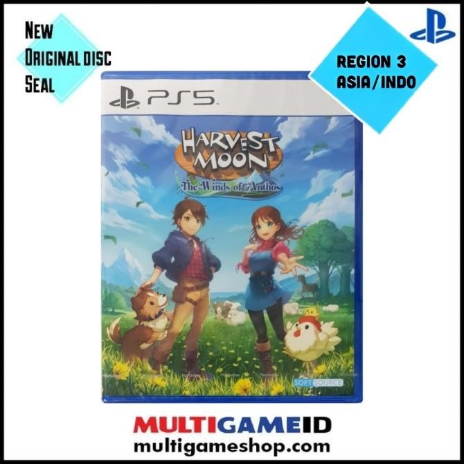 Terbaru Ps5 Harvest Moon The Wind Of Anthos English Asia R3
