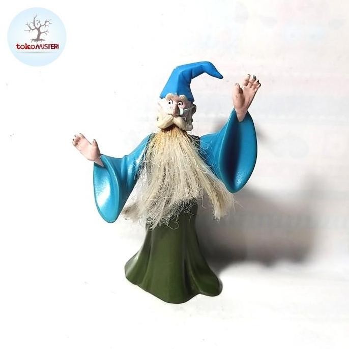 PENYIHIR MERLIN WIZARD WARLOCK SWORD IN THE STONE DISNEY 1995 HAPPY MEAL MCDONALDS MCD FIGURE TOYS 2