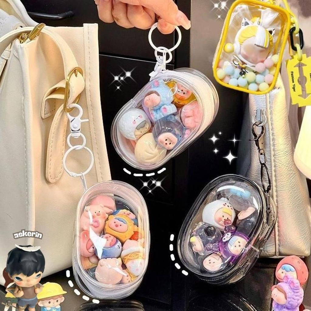 Pvc Pouch Doll Pouch Keychain Bag Tas Wanita Pvc Untuk Boneka Pouch Boneka Doll Nendoroid Storage Pr