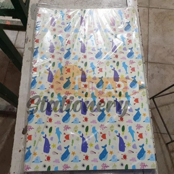 

Kertas kado sidu motif 1pak isi 50 lembar murah