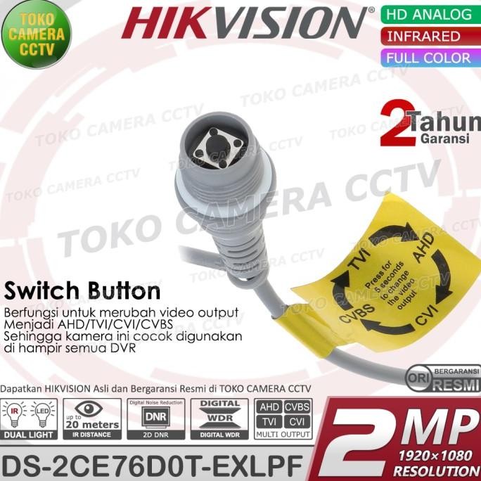 Sale Kamera Indoor Hikvision 2Mp Colorvu Cctv Hikvision 2Mp Dual Light