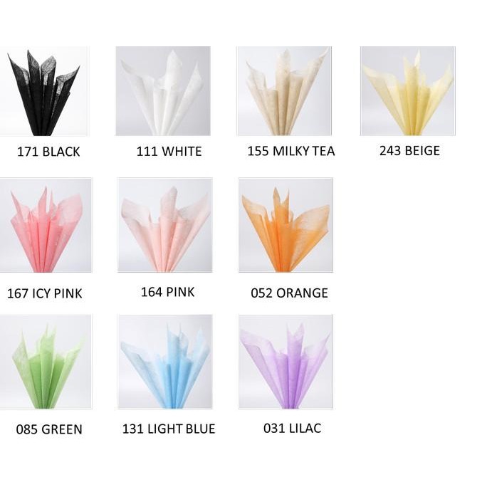 

CARANG SERAT TISSUE PACK (60 x 60 cm) Kertas Bunga Wrapping Paper murah