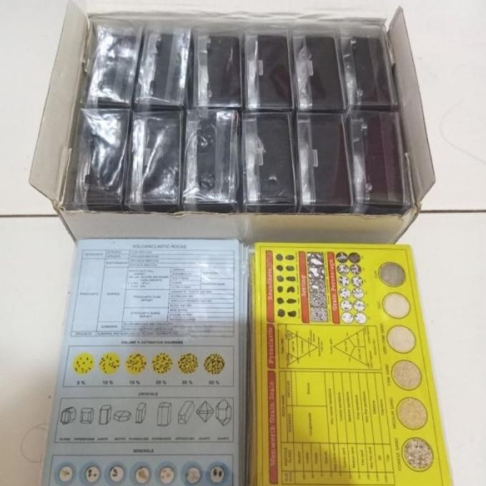 

BEBAS ONGKIR - Ready paket komparator batuan sedimen beku dan lup geologi led