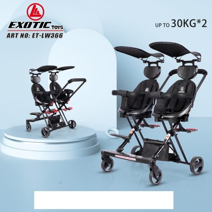 Sale Magic Baby Stroller Kembar Twins Lw 366