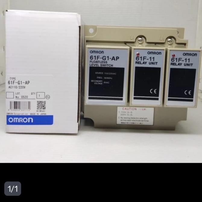 Omron 61F-G1-Ap Omron Wlc 2 Tangki New Stok