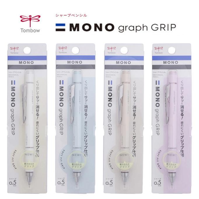 

BEBAS ONGKIR - Tombow Mono Graph Soft Fit Grip Grayish Colors 0.5mm Limited Edition