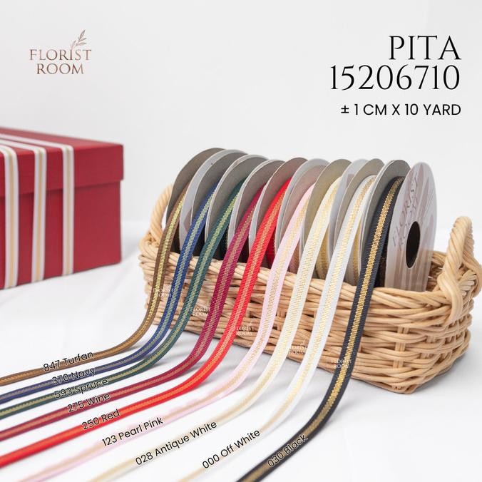 

Pita 15206710 1cm x 10yard - Ribbon murah