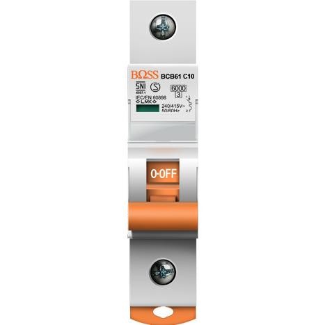 ORIGINAL MCB 1Phase Breaker 6kA 6A / 10A / 16A / 20A BOSS Grosir