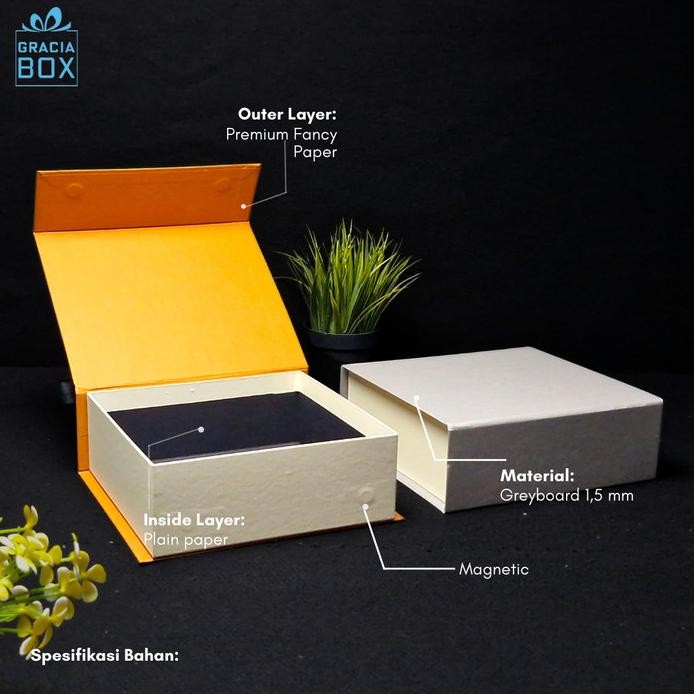 

HARDBOX - BOX HAMPER - KOTAK KADO - ukuran 22 cm x 22 cm x 8 cm murah