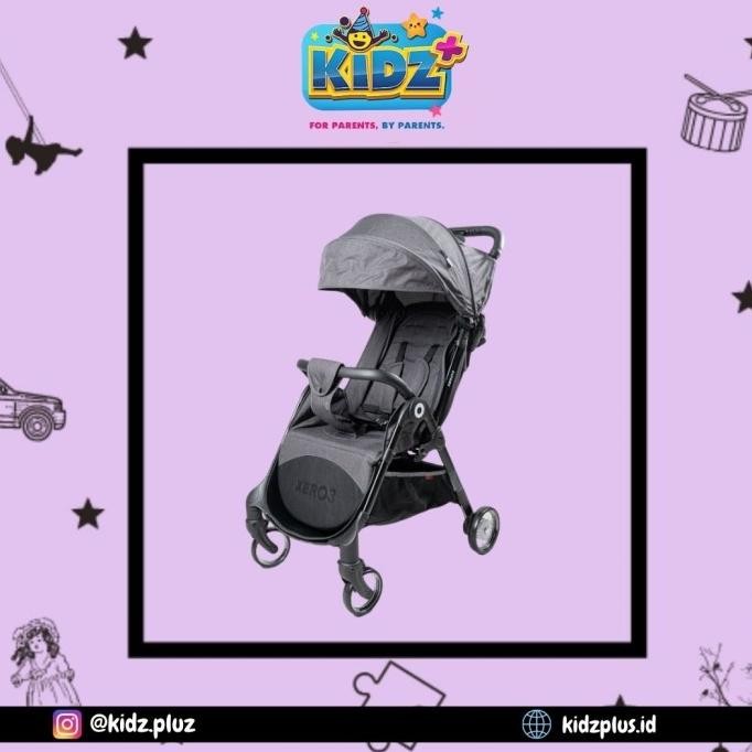 Sale Sewa Xero 3 Auto Fold Stroller Grey