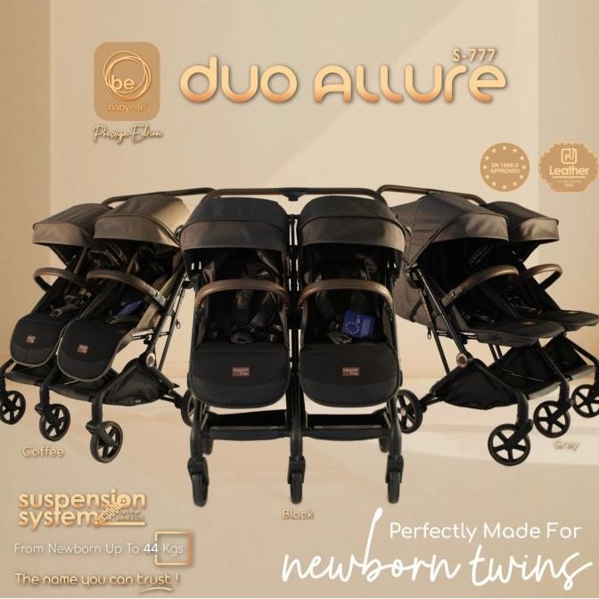 Sale Stroller Babyelle / Baby Elle Duo Allure Prestige Twin S-777 / Stroller Bayi Kembar