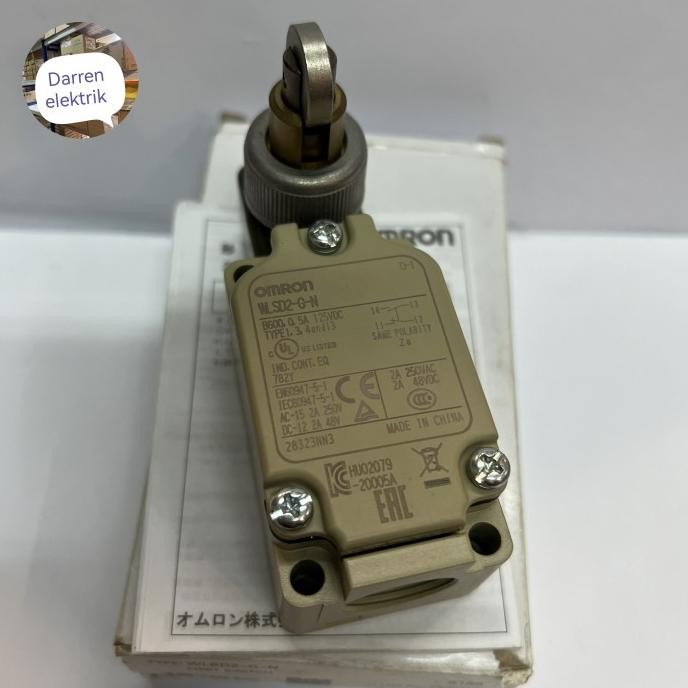 Omron Limit Switch Wlsd2-G-N New Stok