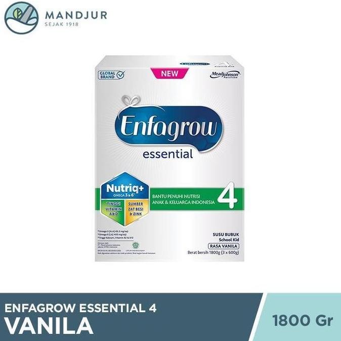 Grosir Enfagrow Essential 4 Vanila 1800 Gram