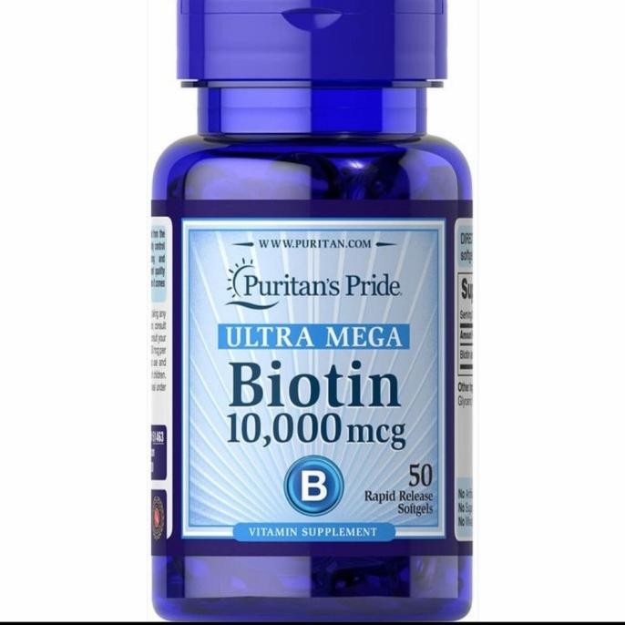BIOTIN 10000 MCG PURITAN'S PRIDE