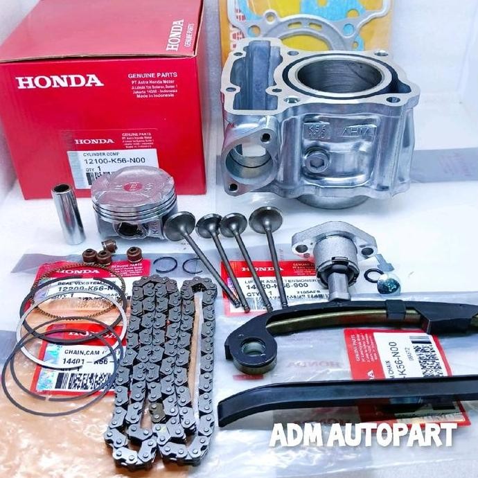 BLOK SEHER K56 (SET 7 AITEM) CB150R NEW LED, CBR150R NEW LED, SONIC 150R, GTR 150, ORI LOKAL ORIGINA