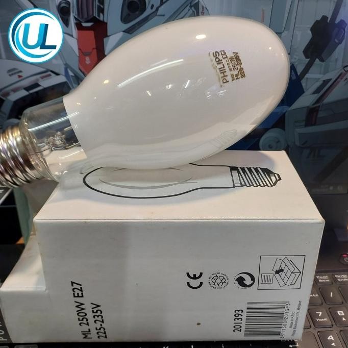 Grosir Ml 250 Watt Philips / Lamph Mercury Ml 250W 220V Philips